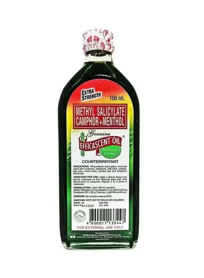 Efficacent Oil - Camphor and Menthol